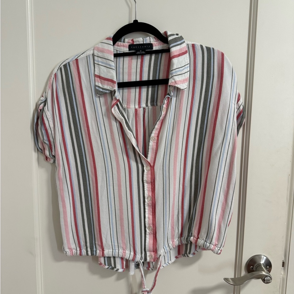 Sanctuary Multicolor Striped Top